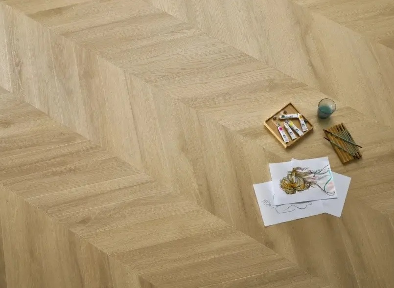 Винилова настилка SPC Chevron PRINCETON OAK 5мм