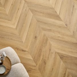 Винилова настилка SPC Chevron WEMBLEY OAK 5мм