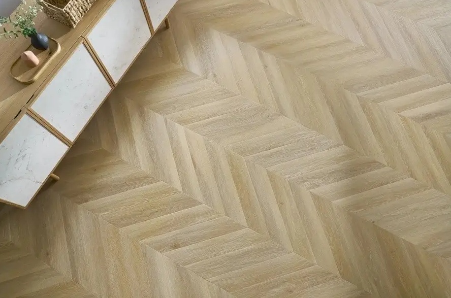 Винилова настилка SPC CHEVRON JOHANNES OAK 5мм - Image 2