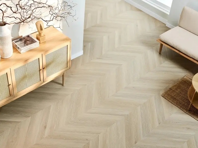 Винилова настилка SPC CHEVRON JOHANNES OAK 5мм